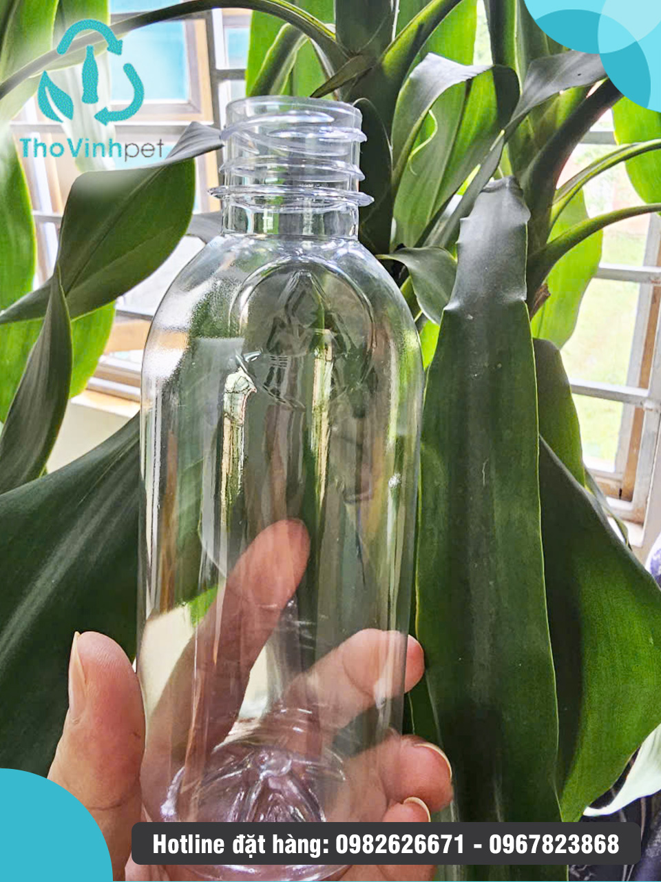 Chai tròn trơn 300ml